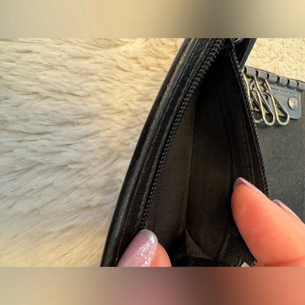 Gucci Unisex Leather Wallet Keyholder - Vintage - EUC
